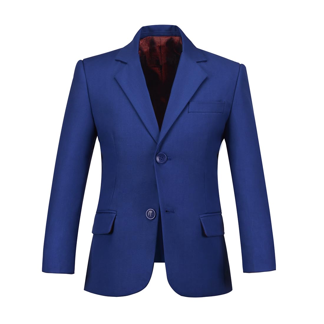 Boys Suit Ring Bearer Outfit Formal Tuxedo Suits for Boy Royal Blue Size 12