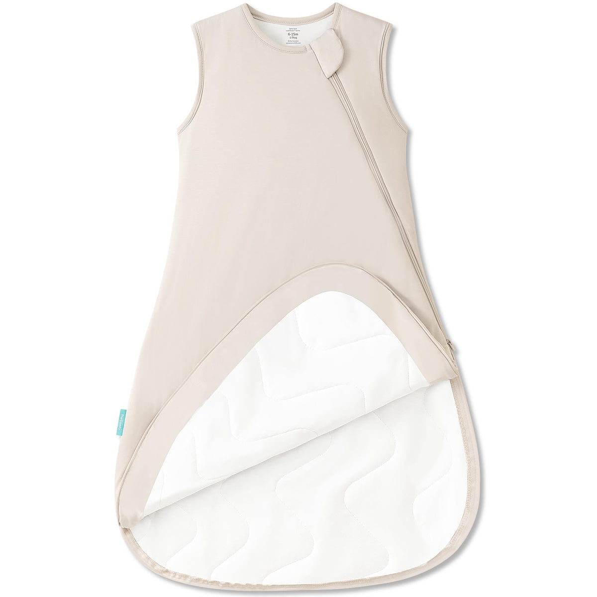 PurComfy Supersoft Sleep Sack 1.0 TOG, Bamboo Viscose, 0-3 Months, Dolphin