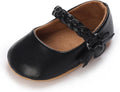 COSANKIM Baby Girls Mary Jane Flats Shoes Anti-Slip Rubber Sole Infant Toddler Princess Wedding Dress Shoes