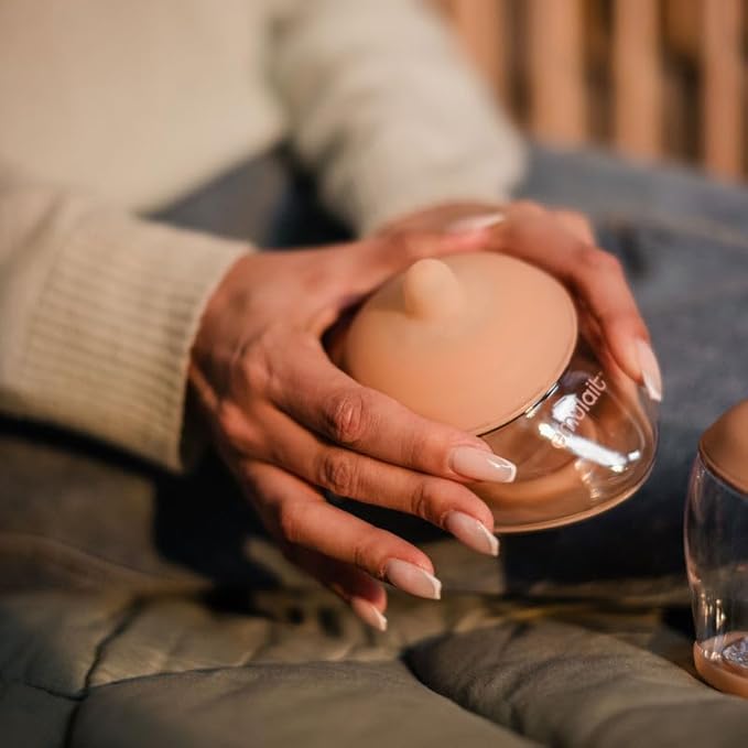 Emulait Anatomy Bottle Breast Shaped Baby Bottle - Fair - Shape 2-Responsive Flow Valve