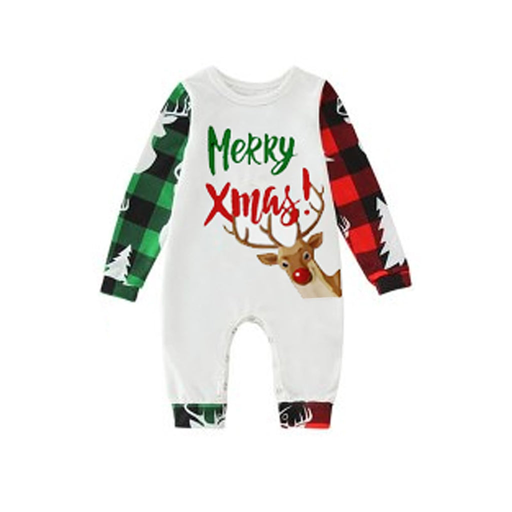 Awoscut Family Christmas Pajamas Matching Pajamas for Family, Xmas PJs Sets Holiday Sleepwear(#gj-6, Kids, 8 Years)