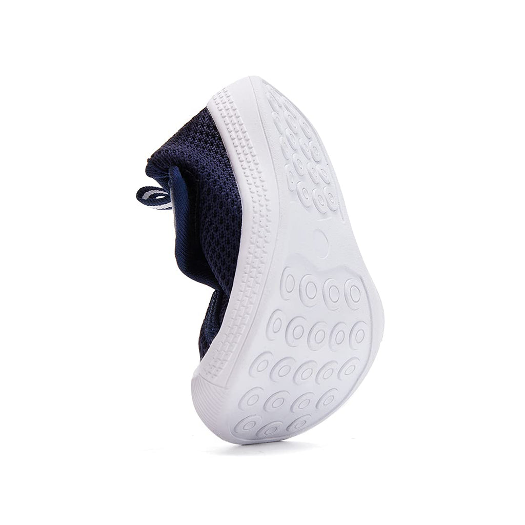 BMCiTYBM Baby Boy Girl Shoes Infant First Walker Shoes Breathable Walking Shoes Lightweight Non-Slip Sneakers 6 9 12 18 24 Months Navy Size 6-12 Months Infant