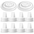 Maymom Pump Parts Compatible with Spectra S1 Spectra S2 Spectra Incl Duckbill Valve Replace Spectra Duckbill Valve Spectra S2 Replacement Parts Not Original Spectra Pump Parts (8 Duckbill 2 Membrane)