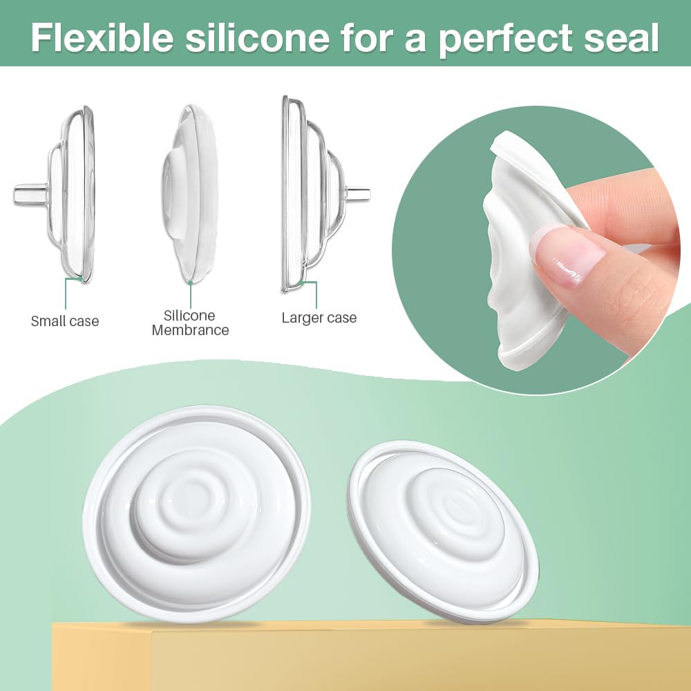 Replace Duckbill Valve and Backflow Protector Breast Pump Part for Spectra