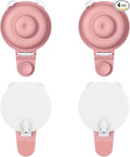4PC Upgraded M9 Breast Pump Replacement Part, Including 4pcs Double-Layed Diaphragms for Momcozy Upgraded Mobile Flow | Upgraded M9,Breastfeeding Parts, Diaphragms, 4PC Red, Not Original Parts