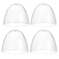 Homoyoyo 4pcs Baby Bottle Replacement Caps: Wide-Mouth Caps Reusable Baby Bottle are Suitable for A Variety of Wide-Mouth Feeding and Nursing 2.44X2.44X2.16 Inches