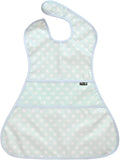 Full Coverage Waterproof Feeding Bib for Toddlers – Extra Long Apron Bib for Mealtime, Self-Feeding, BPA-Free