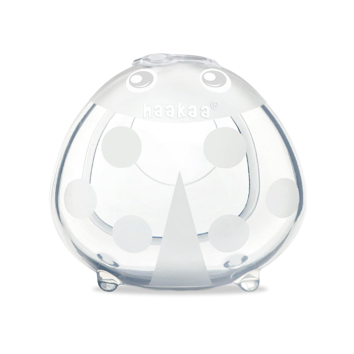 haakaa Ladybug Milk Collector 1.4oz/40ml 2pcs - Breast Milk Collection Cups | Soft Breast Shells | Breastmilk Saver | Letdown Catcher for Pumping On The Go Breastfeeding Moms, Protects Sore Nipples