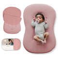 snuggle me Organic Newborn Baby Infant Lounger Pillow & Travel Bag - Birch