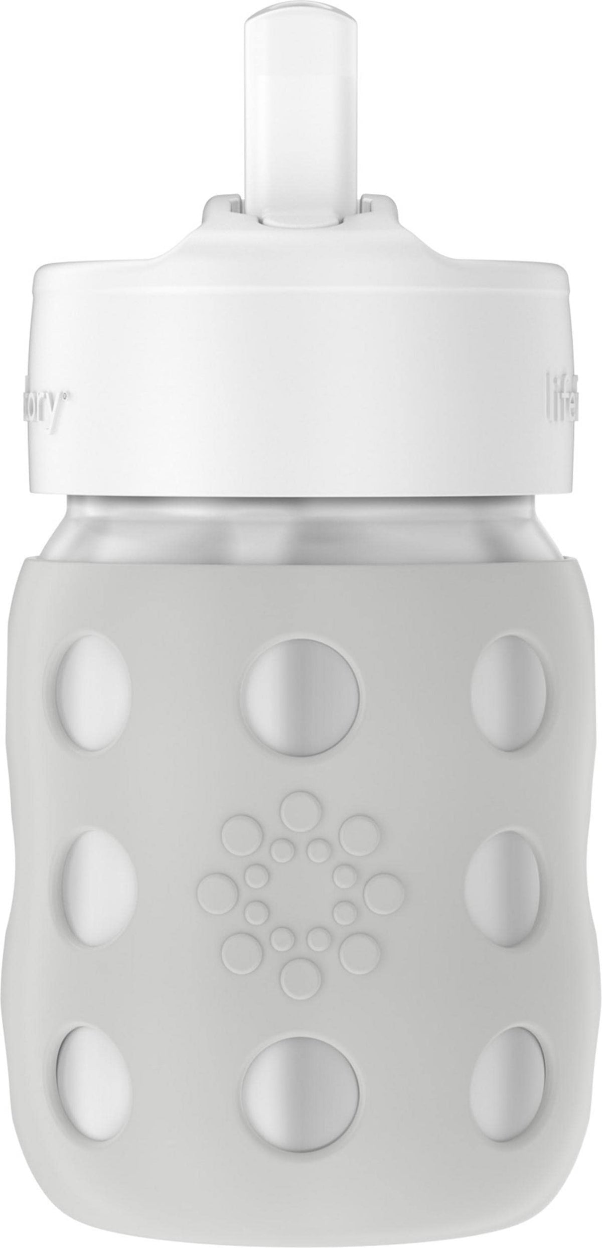 Lifefactory 8oz Stainless Steel Hard Sippy Bottle, Desert Rose