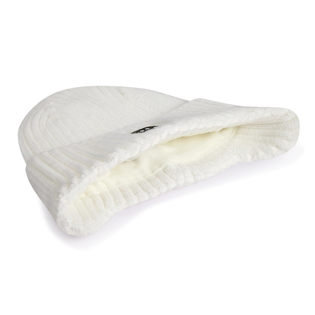 MaxNova Winter Knit Baby Hat 6-12 Months,12-36 Months White
