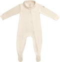 MON CHOU Baby Footie Pajama - Luxuriously Soft Pima Cotton Baby Sleepers - Organic Cotton Pajamas - Premium Newborn Onesie