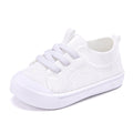 BMCiTYBM Baby Walking Sneakers Mesh Barefoot Boys Girls Breathable Shoes Tennis Outdoor Indoor Slip On 18-24 Months Toddler White Size 6 Toddler