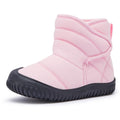 BMCiTYBM Toddler Baby Snow Boots Winter Shoes Boys Girls Cold Weather Baby Faux Fur Shoes Pink Size 8