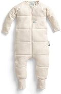 ergoPouch 1.0 TOG Sleeping For Baby Girl and Baby Boy - Our Baby Sleeping Provide Ultimate Comfort - Easy Diaper Changes - Made with Breathable Materials (12-24 Months, Oatmeal Marle