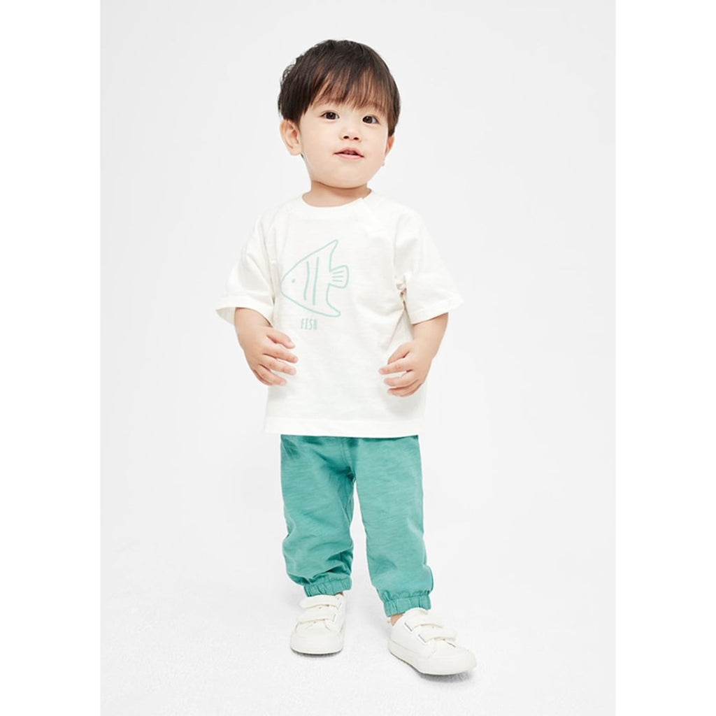 WATOCHE Toddler Boy Cotton Pants 3 Pack Long Bloomers