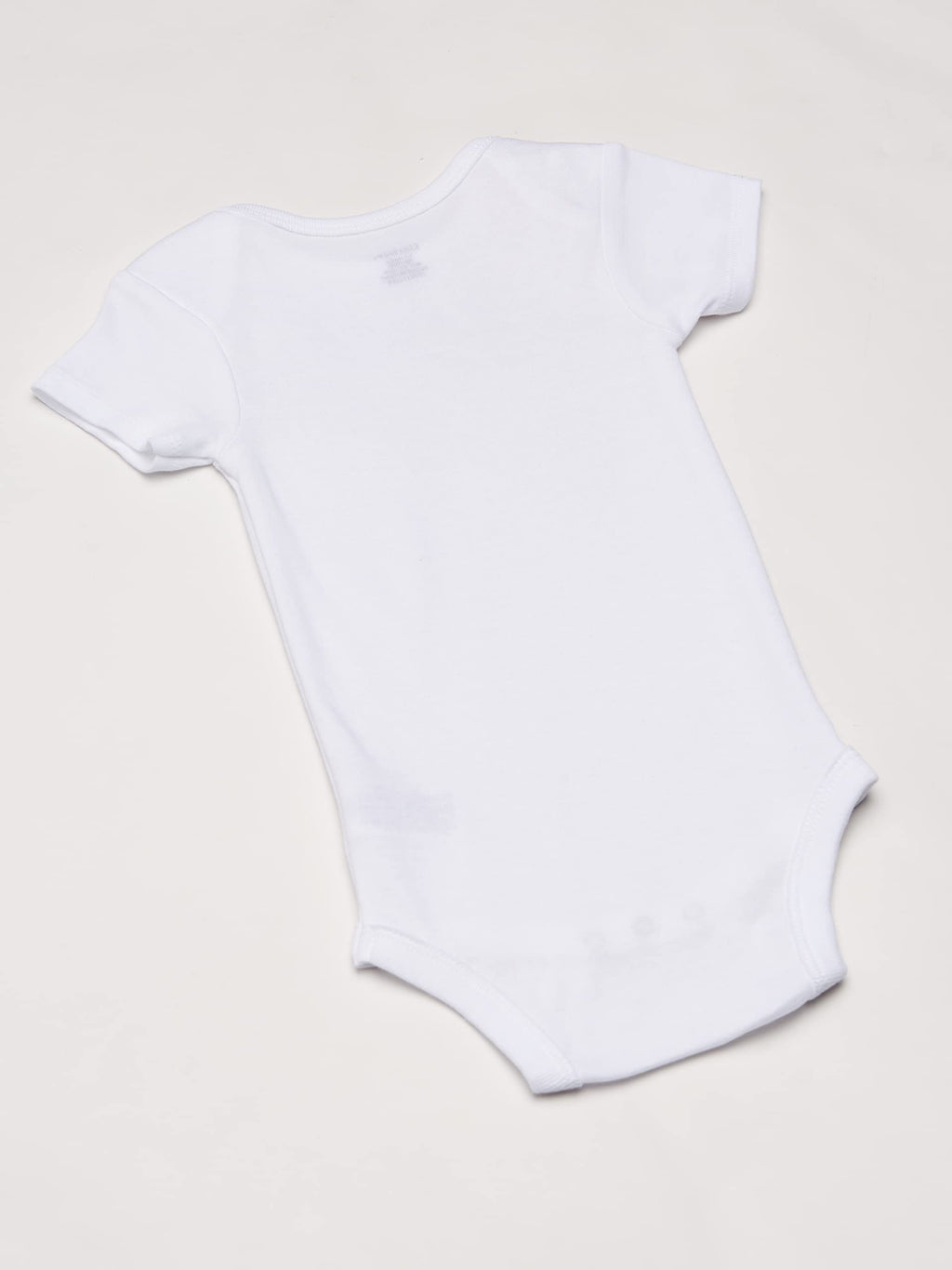 Gerber Baby 5-Pack Solid Onesies Bodysuits, White, 18 Months