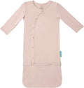 PurComfy Supersoft Baby Sleeper Gowns, Premium Bamboo Viscose Infant Nightgown Sleepers Preemie Newborn Snap Bundler