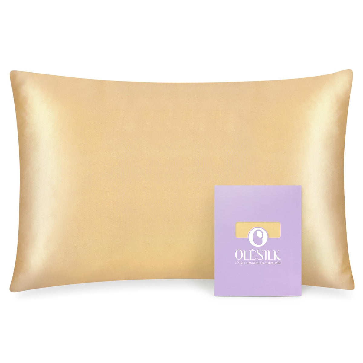 OLESILK Toddler 100% Mulberry Silk Pillowcase, Zipper, 13"x 18", Dark Green