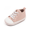 LONSOEN Baby Boys Girls First Walking Shoes Infant Outdoor Sneakers,BAY244 Pink 6-12 Months