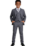 Boys Suit Size 2T Toddler Wedding Outfit Boy Ring Bearer Kids Tuxedo Gray