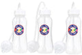 Hands-Free Baby Bottle - Anti-Colic Nursing System 9 oz Baby Bottle with Fast Flow Nipple/Teat 3m+ Infant with Tube Straw Feeding System for Toddler (3 Pack - Classic)