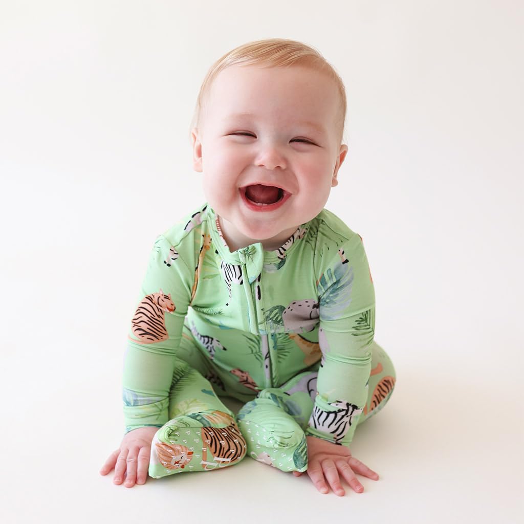 Posh Peanut Convertible Baby Sleepers, Boy Toddlers Footless Pajamas