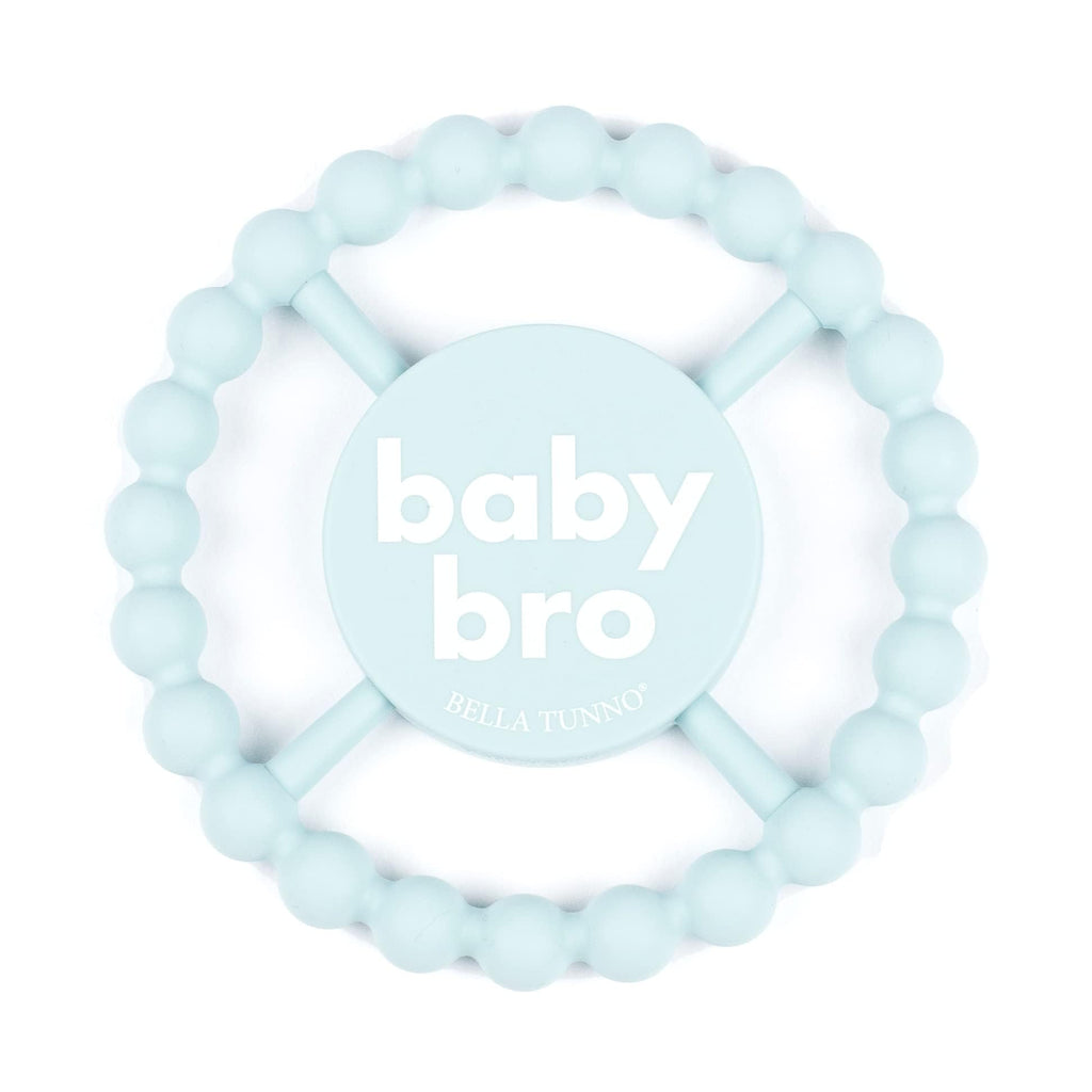 Baby Teether by Bella Tunno, Silicone Teethers for Babies 3-6 Months, 6-12 Months, Toys, Pacifier, Teething Relief, Boys, Girls, Baby Bro