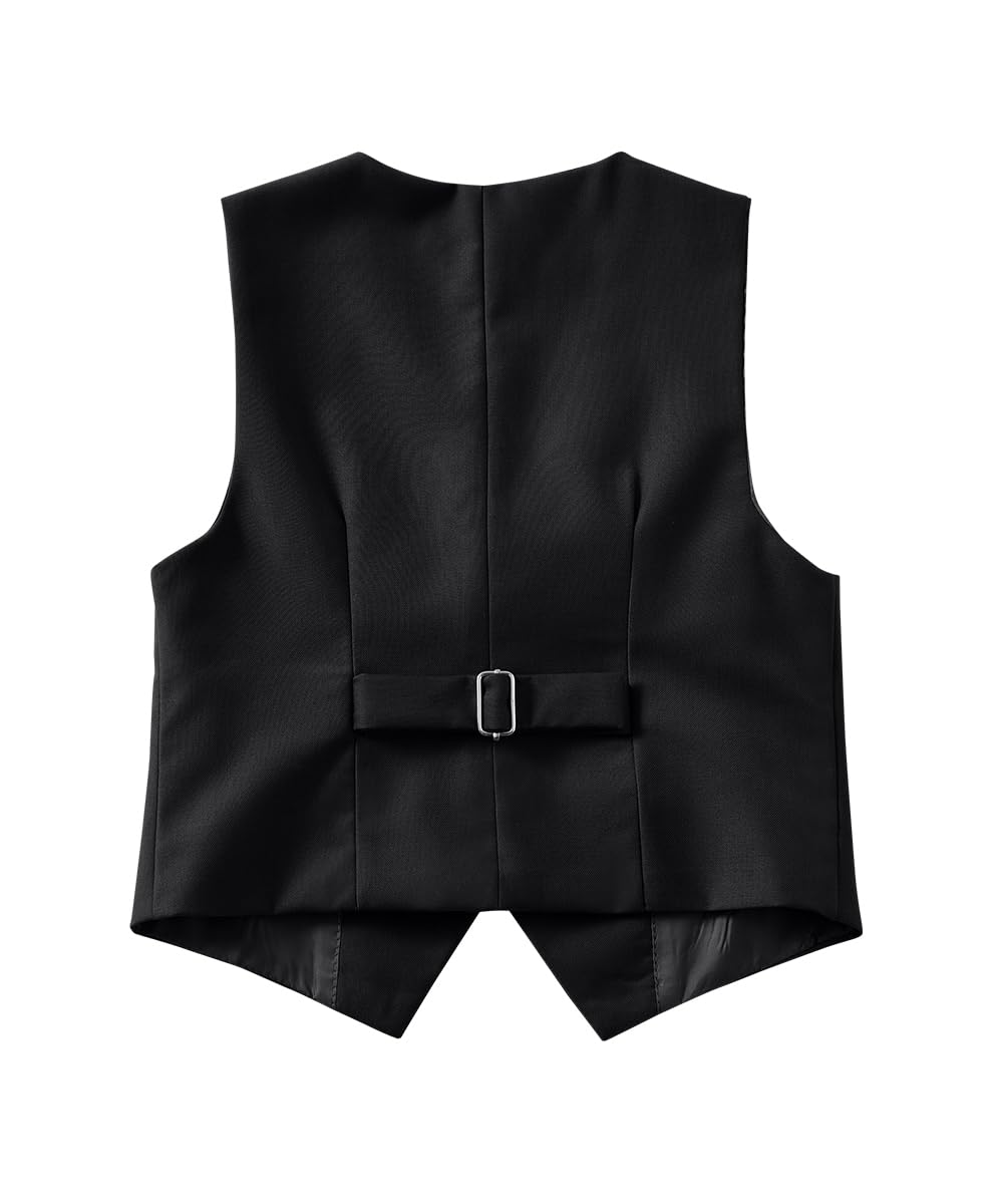 Kids Suits for Boy Toddler Wedding Outfit Slim Fit Black Boys Suit Size 14