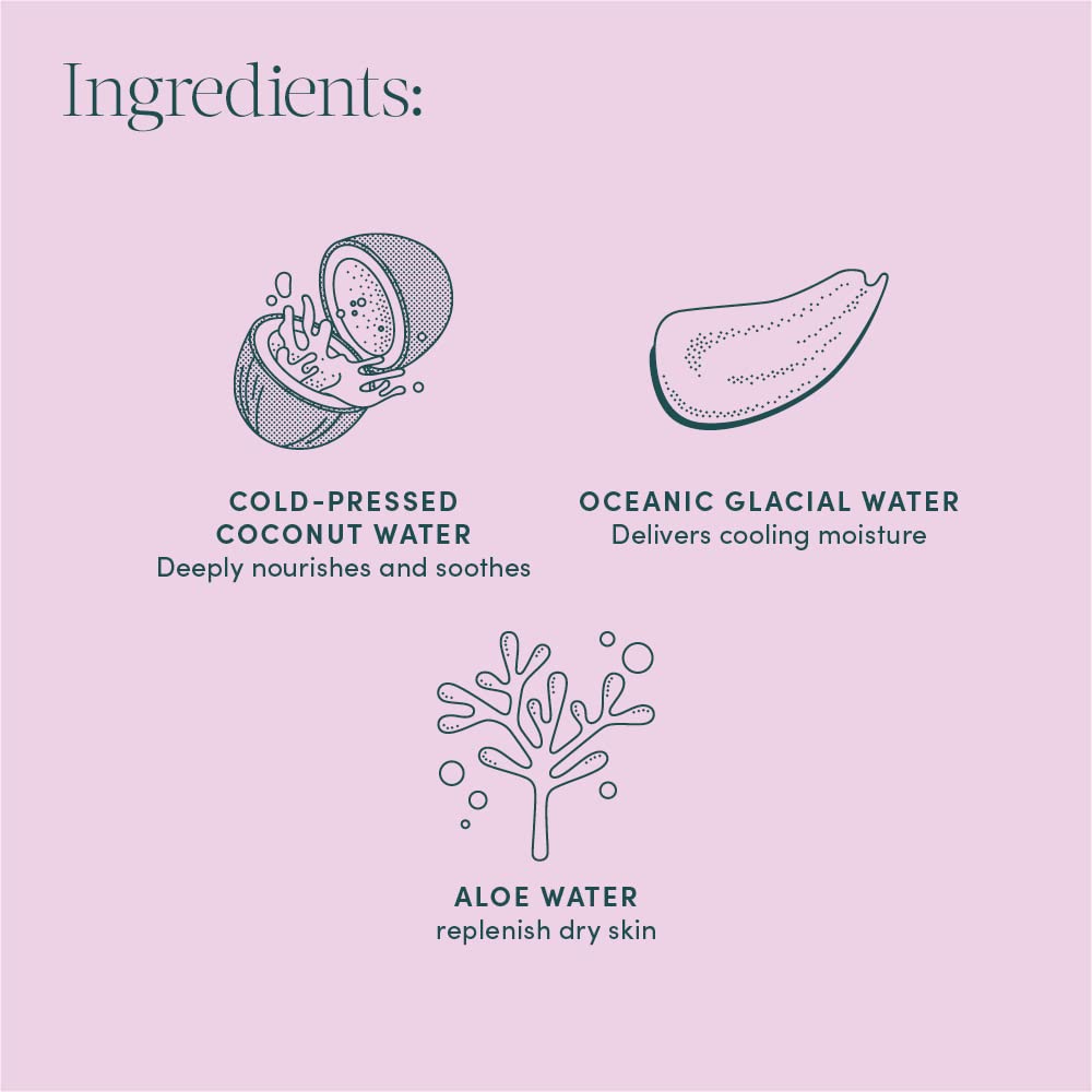 Evereden Tri-Water Baby Face Cream, Unscented & Dermatologist-Tested