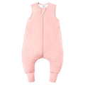 Rayon Made From Bamboo Sleep Sack 12-24 Months 0.5 Tog Ultra Soft Summer Toddler Sleep Sack 1t-2t with Feet 2-Way Zipper Lightweight Baby Sleeping Bag with Legs Thin Baby Wearable Blanket-Pink