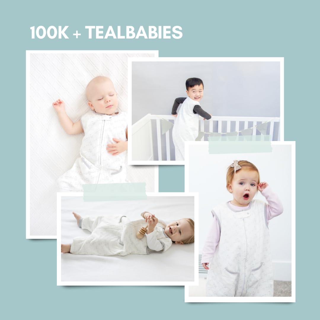 Tealbee Dreamsuit Walker Toddler Sleep Sack with Feet and Legs, 12M-2T