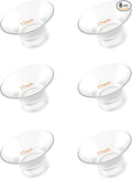 Flange Inserts 17mm 6PCS - Compatible with Momcozy M5/M6/S12 Pro/S9 Pro/V1/V2,Spectra,Medela,Elvie,Lansinoh 24mm Flange - Breast Pump Replacement Pump Parts - BPA Free Silicone,6 Pack