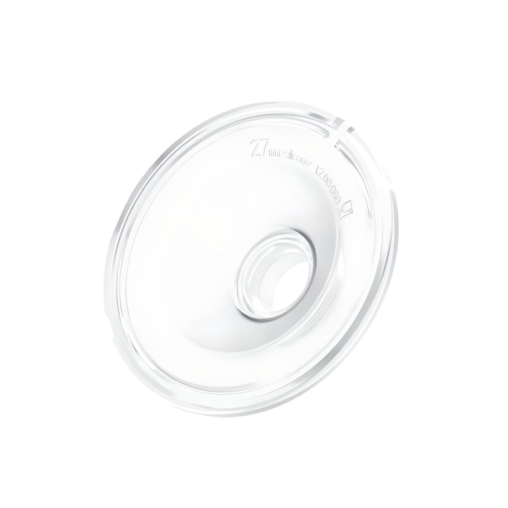 JIMOWANG Flange 27mm,Compatible with TSRETE/kmaier/eulumap/Momcozy S9/S12 Wearable Breast Pump,24mm Shield/Flange,Replacement Breastpump Parts/Accessories