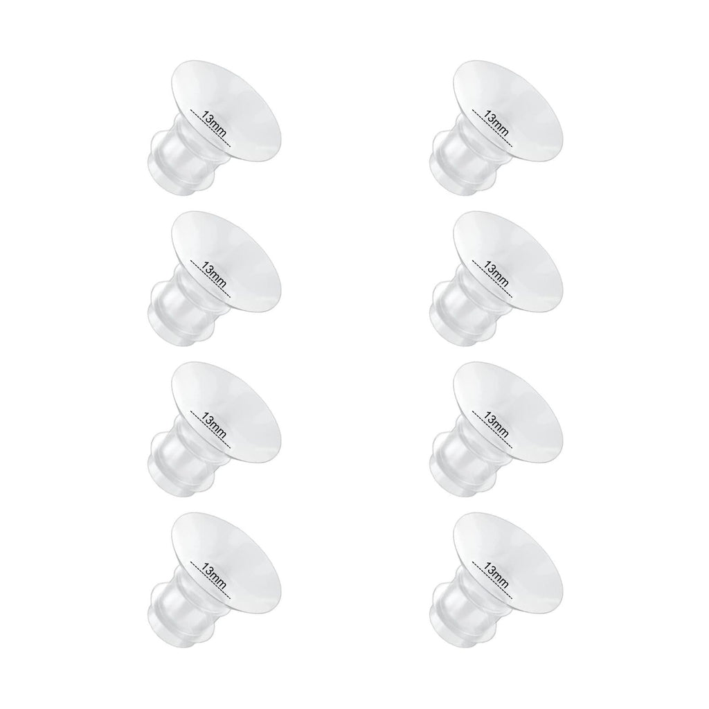 Flange Inserts 13mm 8PC Compatible with Momcozy S12 pro/S9 pro/S9/S10/S12/Medela/TSRETE/Spectra/Bellababy etc 24mm Wearable Breast Pump, Reduce 24mm Tunnel Down to Correct Size