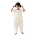 Duomiaomiao 0.5 TOG Toddler Sleep Sack 12-24 Months 100% Cotton Lightweight Baby Sleep Sack with Feet, Breathable Comfy Toddler Wearable Blanket