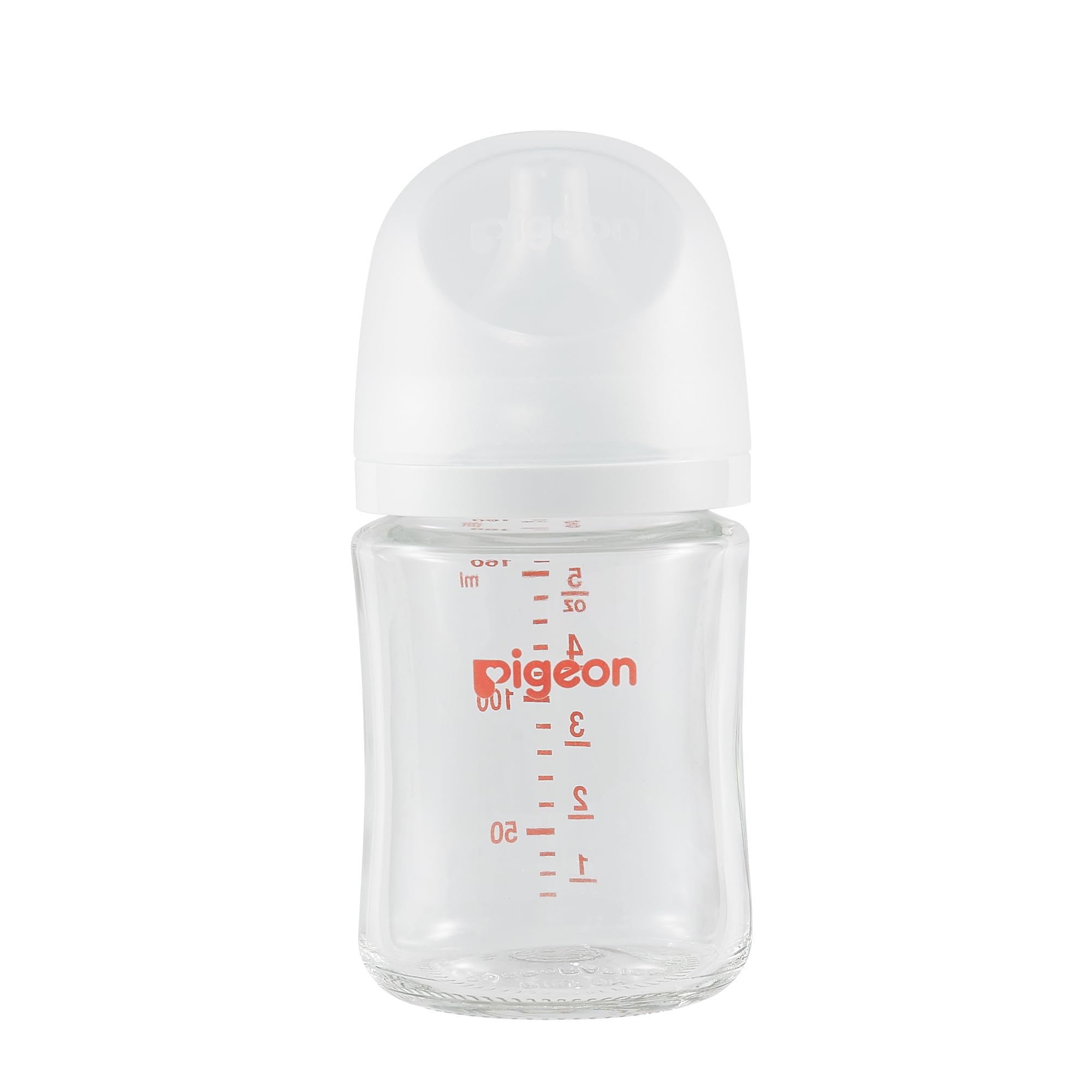 Pigeon Glass Baby Bottles Wide Neck, 5.4 Oz, Pack of 3