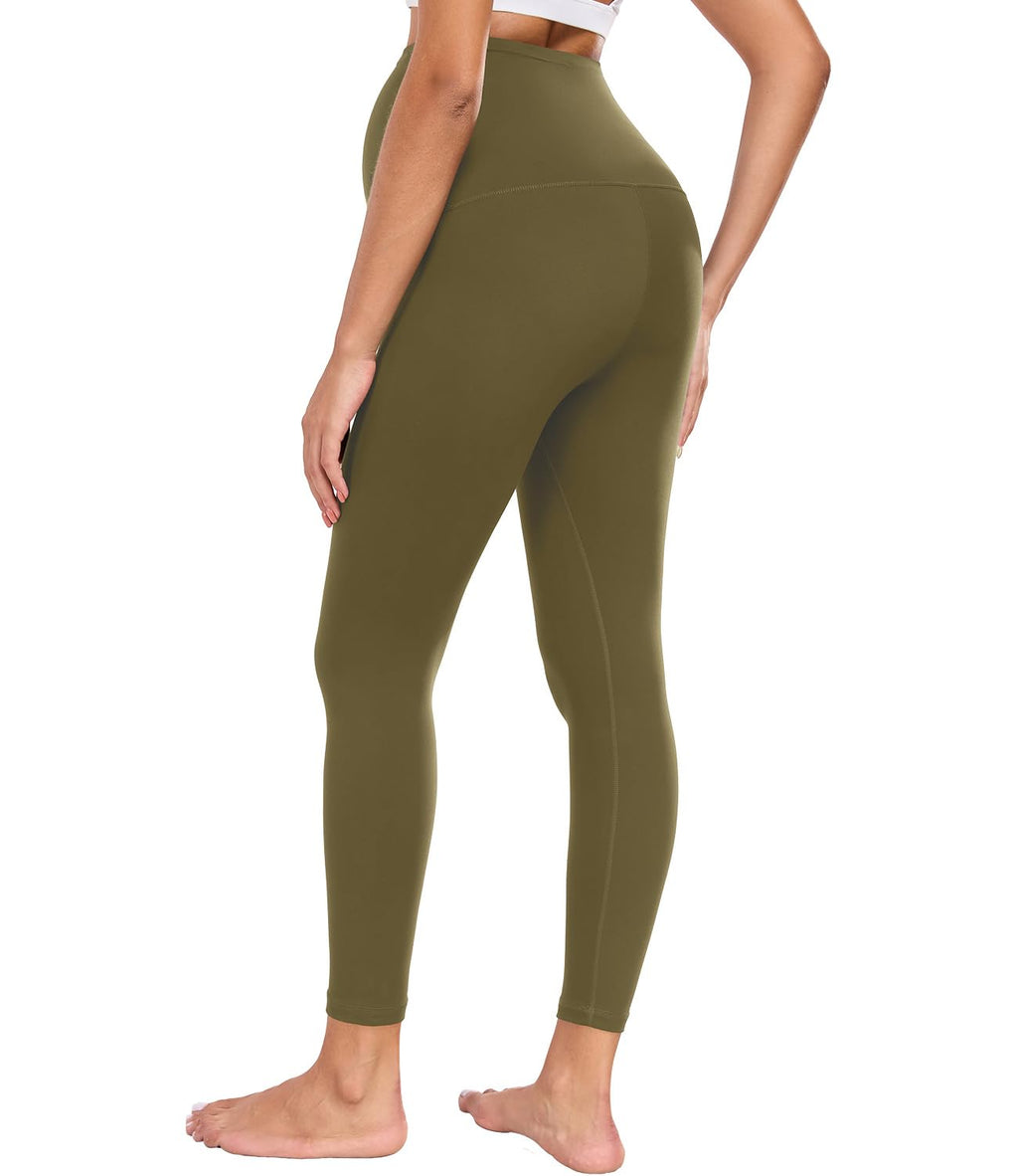wirarpa Women's Maternity Leggings Over The Belly Buttery Yoga Pants 25" S