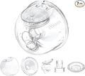 One Full Set Milk Collector Cup 19mm Only Compatible with Momcozy S12 Pro/S9 Pro Breast Pump NOT for S9/S12, S12 Pro/S9 Pro Wearable Breast Pump Replacement Parts with 19mm Flange