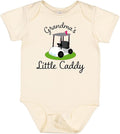 inktastic Grandma's Little Caddy Golf Baby Bodysuit