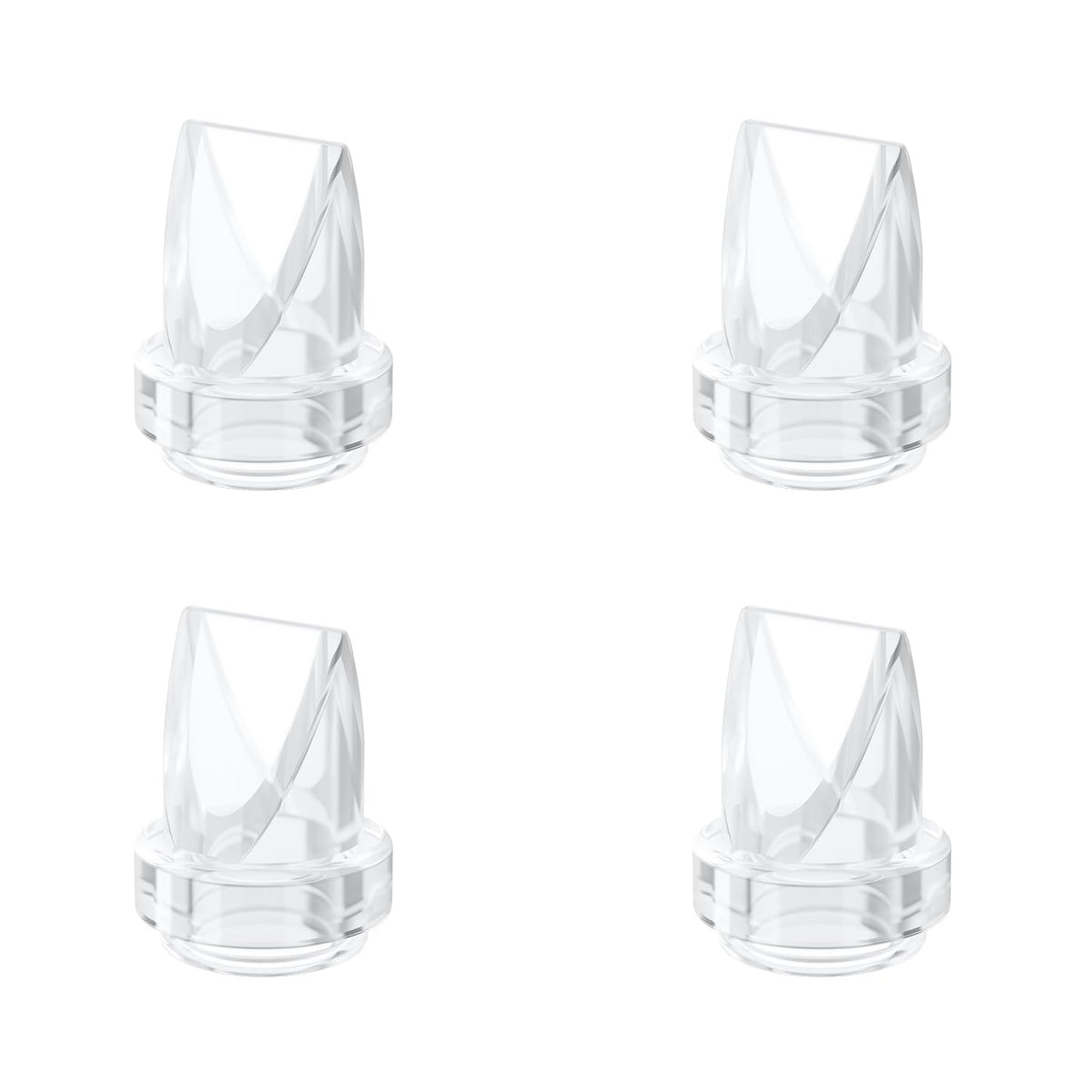 2pcs Silicone Diaphragms Compatible with eufy S1 Pro/S1/E10/E20 Breast Pump, Replace for Lansinoh Discreet Duo/NCVI/NICEGREEN/Nuliie/Zooawa S32 Breast Pump Parts