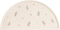 mushie Silicone Placemat for Kids | BPA-Free Non-Slip Design (Pink Flowers)