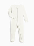 Colored Organics KENDI Organic Cotton Zip Sleeper - Ivory 6-12M