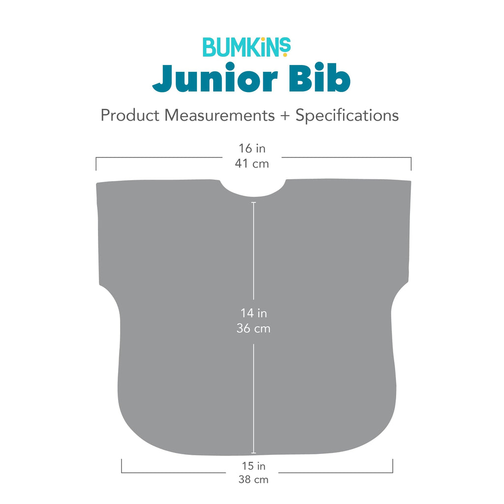 Bumkins Short Sleeve Bib for Girl or Boy, Toddler and Kids for 1-3 Years, Large Size, Essential Must Have for Junior Children, Eating, Mess Saving Soft Fabric Apron for Play, Nintendo Super Mario