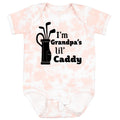 inktastic I'm Grandpa's Lil' Caddy- Golf for Kids Baby Bodysuit 12 Months Tie Dye Pink 2c4dc