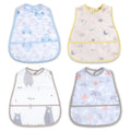 norinori Baby bibs Waterproof Toddler bib - Feeding bib with Pocket for Infant Boy Girl Washable 6-37M