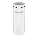 Baby Brezza Portable Warmer – 3X Faster Baby Bottle Warming - Travel Breastmilk and Formula Warmer - Safe, Even Heating - Up to 9oz - No Adapters, White