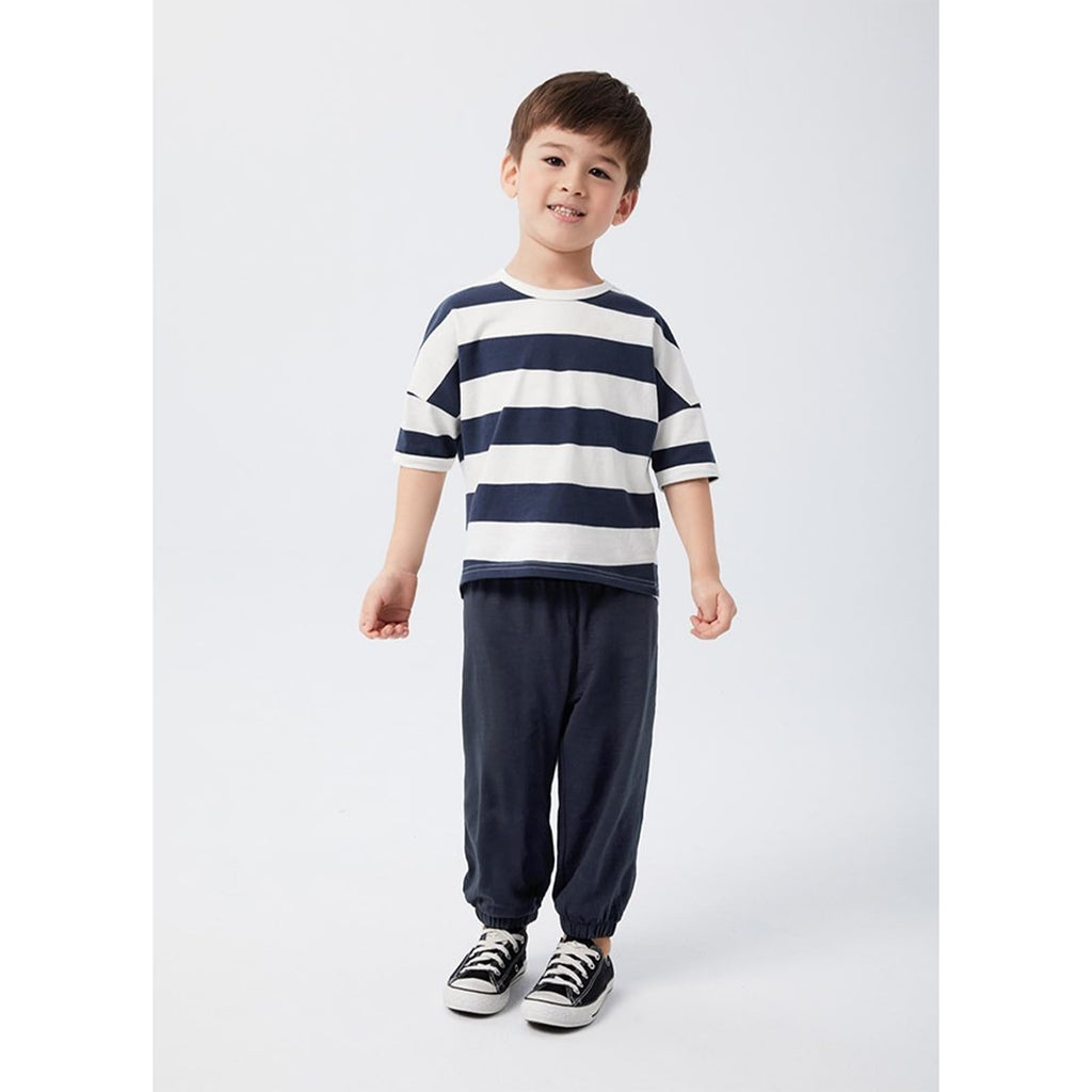 WATOCHE Toddler Boy Cotton Pants 3 Pack Long Bloomers