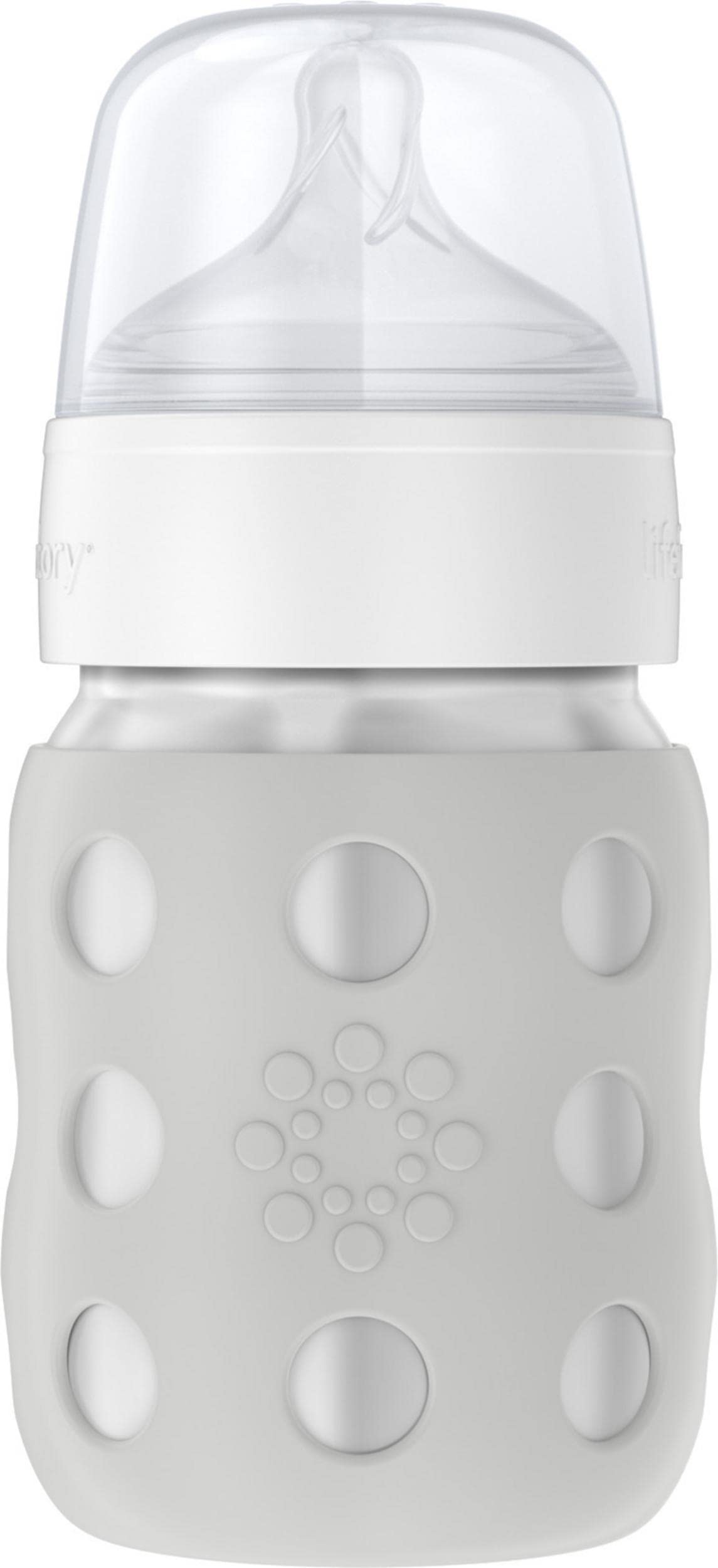 Lifefactory 8oz Stainless Steel Hard Sippy Bottle, Desert Rose