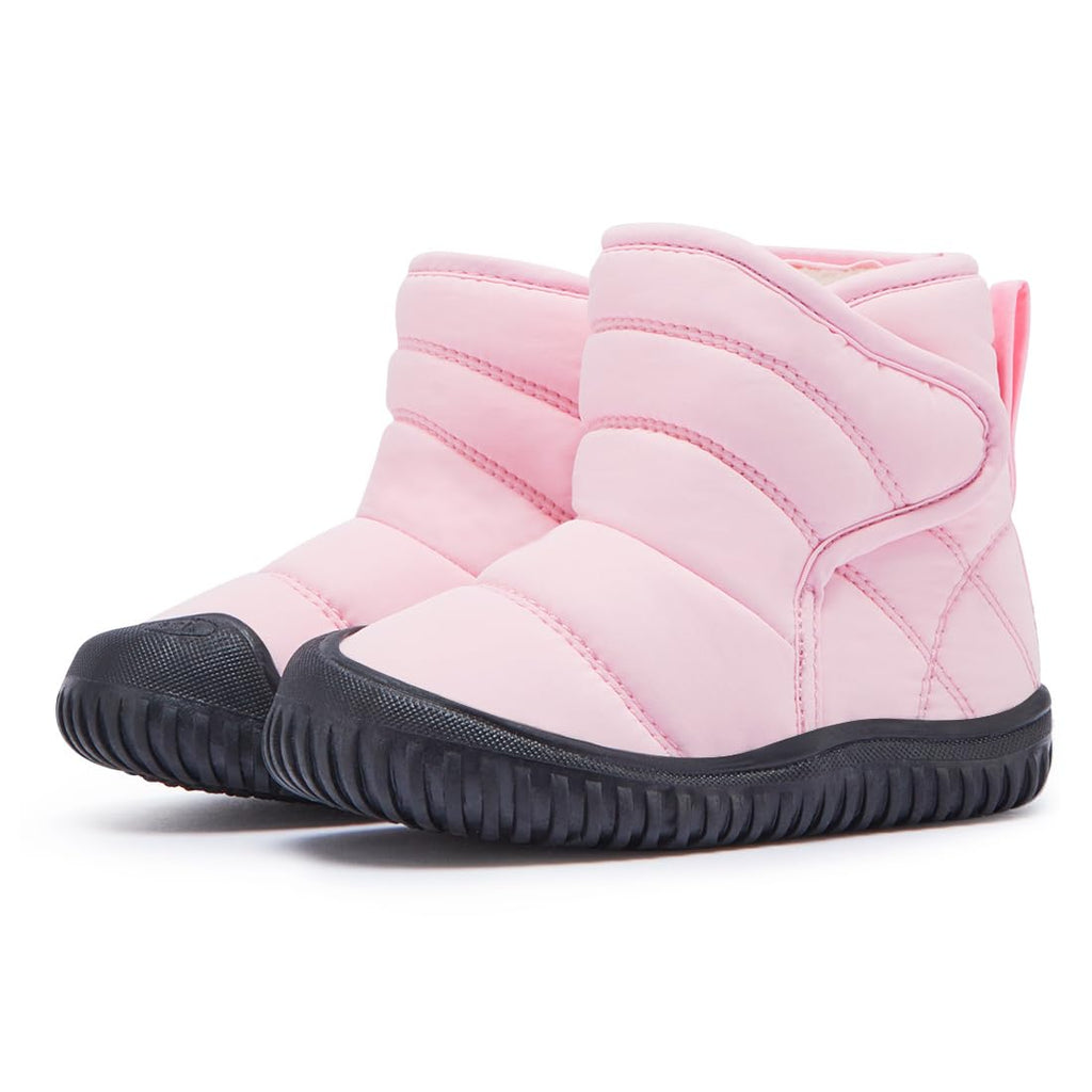 BMCiTYBM Toddler Baby Snow Boots Winter Shoes Boys Girls Cold Weather Baby Faux Fur Shoes Pink Size 8